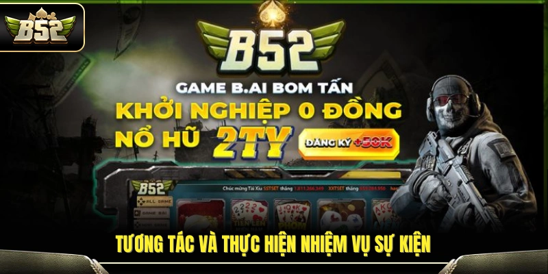 Thực hiện nhiệm vụ để nhận code thưởng